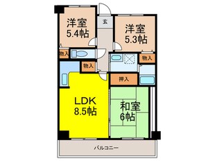 シュシュの物件間取画像